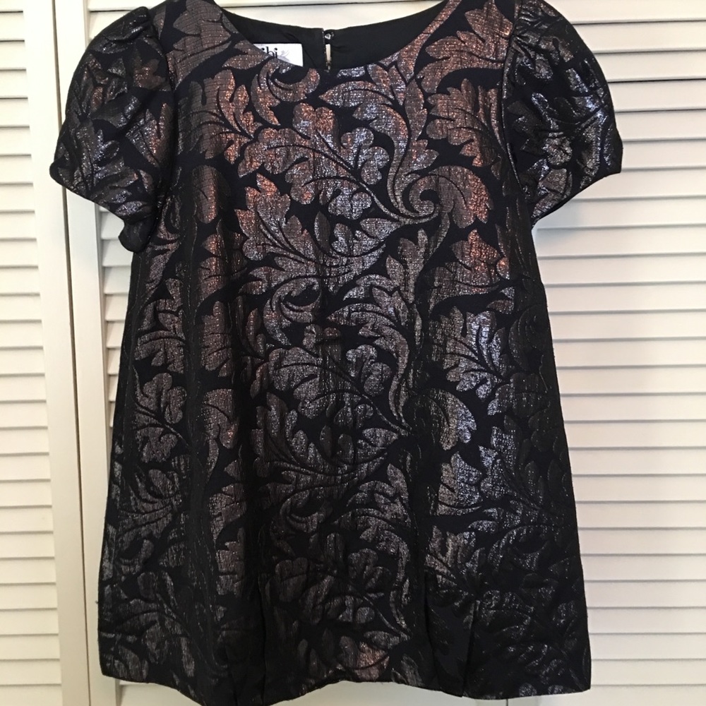 Tibi Black Cap Sleeve Top